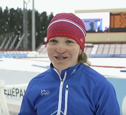 Екатерина Румянцева - биатлон стоя взяла золото 