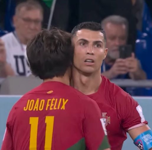 Криштиану Роналду и Жао Феликс забили по голу на ЧМ-2022 в Катаре 