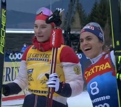 Наталья Непряева стала первой россиянкой, победившей в общем зачете «Тур де Ски»