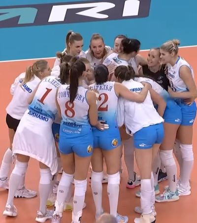 ВК Динамо среди женщин одержал вторую победу в финале